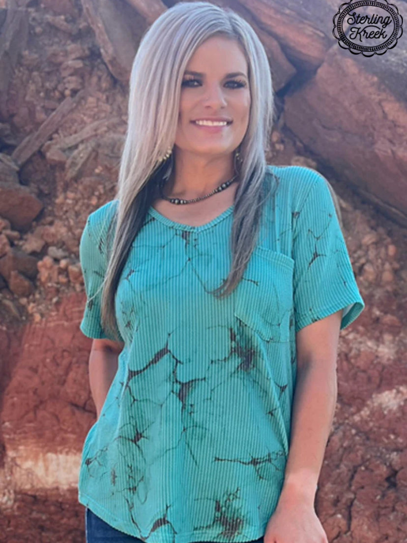 Sterling Kreek Turquoise Herd Top