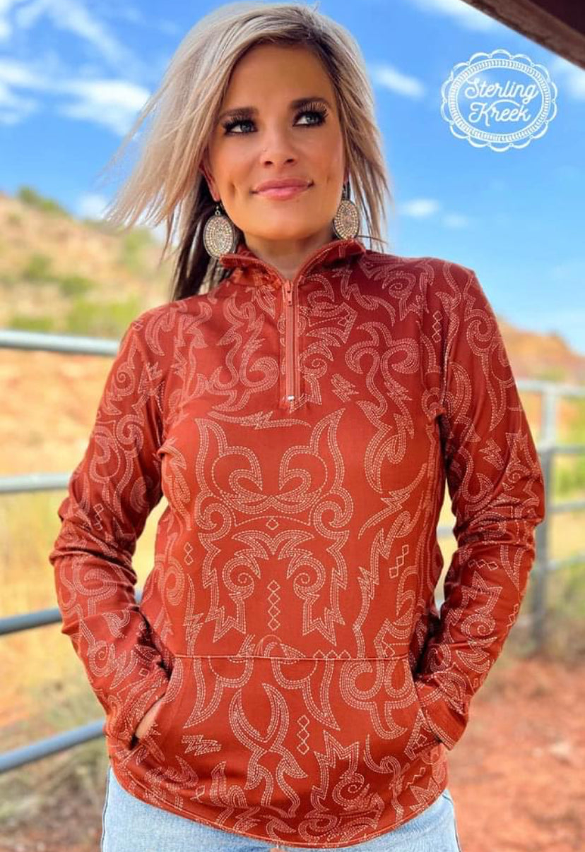 Sterling Kreek Rustic Ranch Pullover