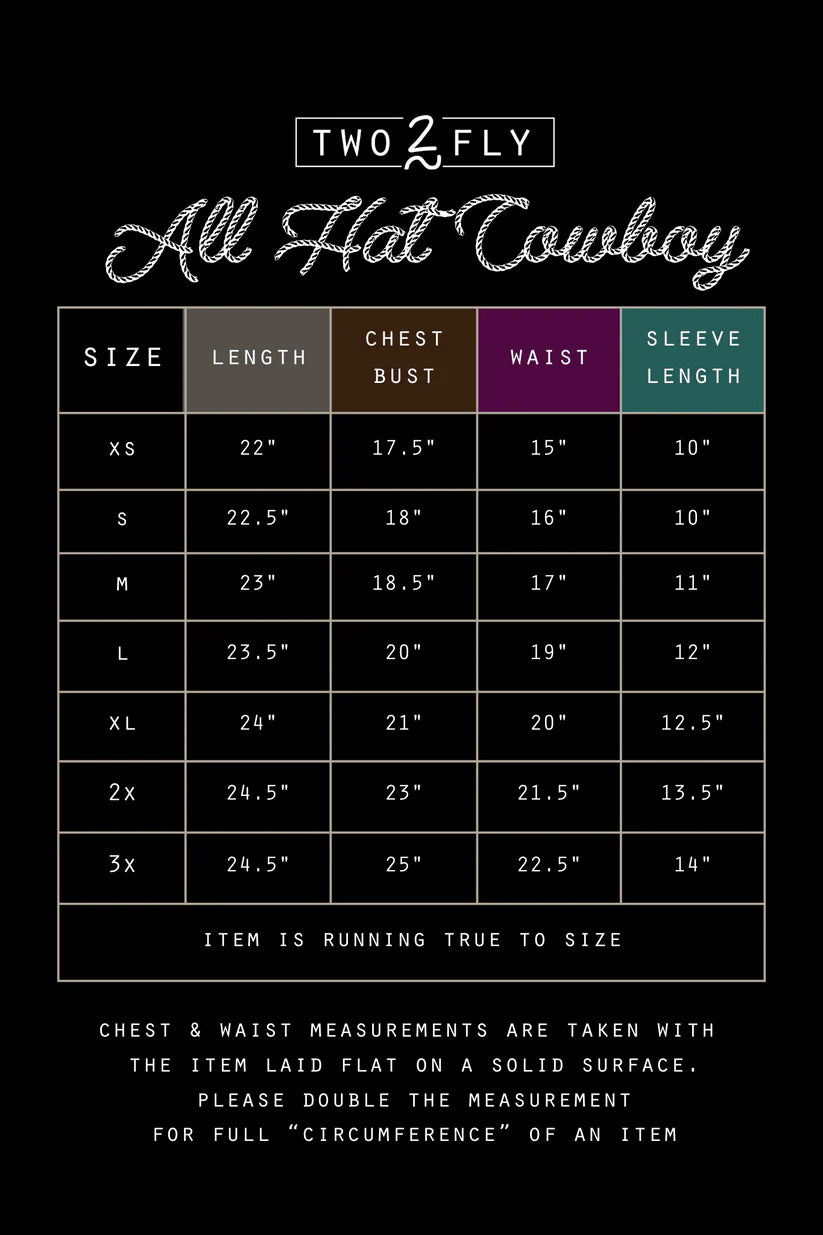 2Fly All Hat Cowboy Tee