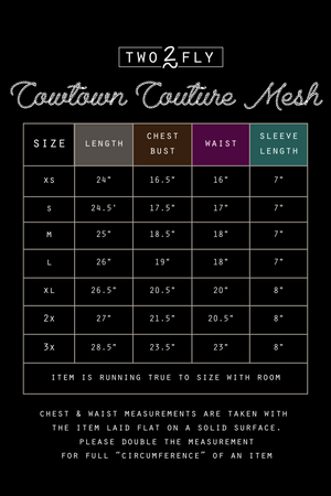 COWTOWN COUTURE MESH