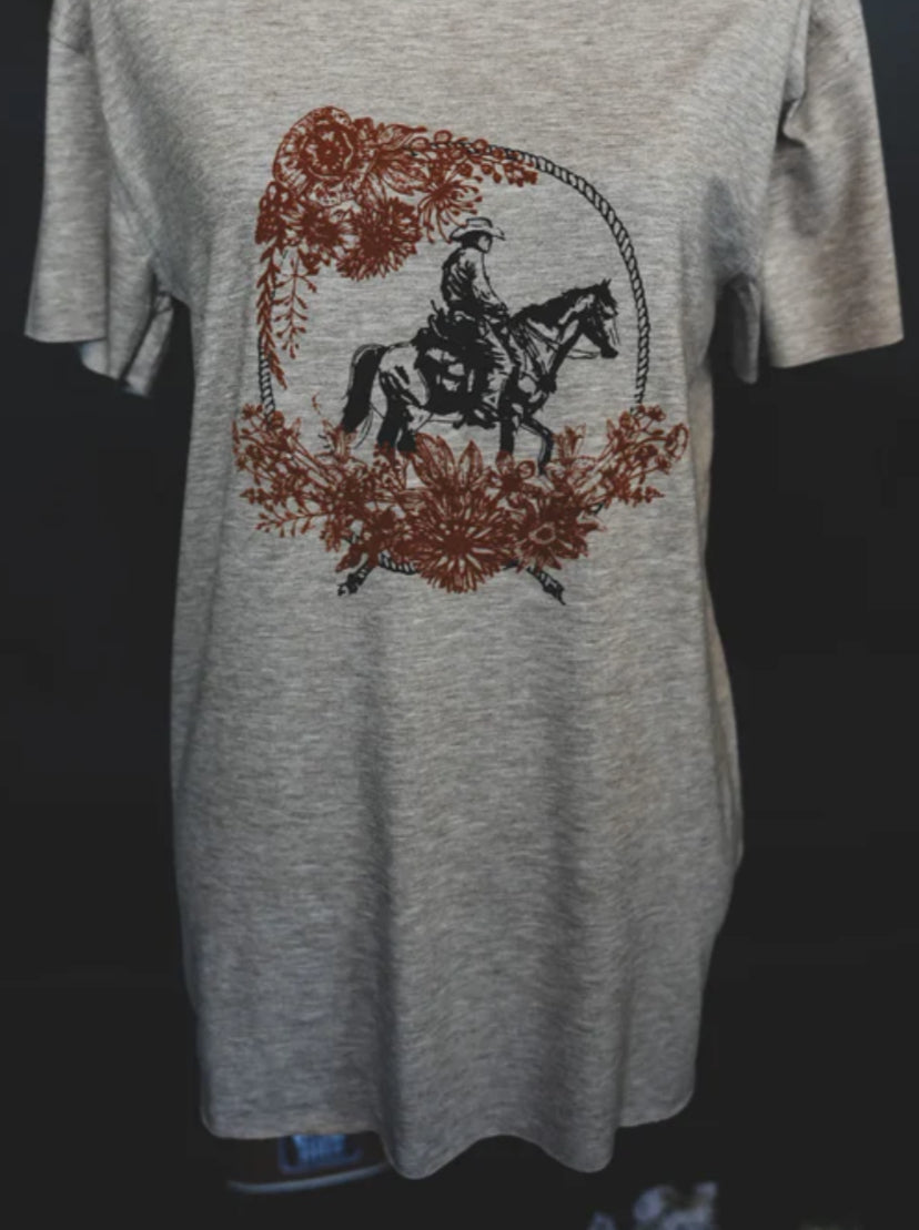 Western Blooms Tee