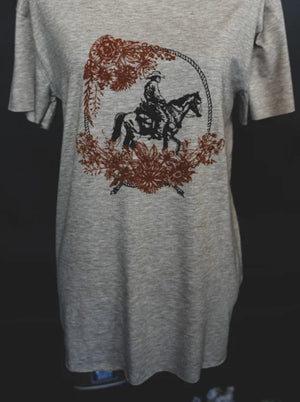 Western Blooms Tee