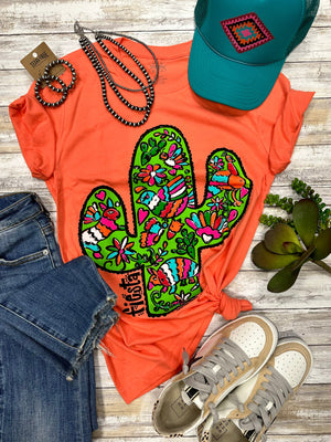 Barbara's Fiesta Cactus Tee