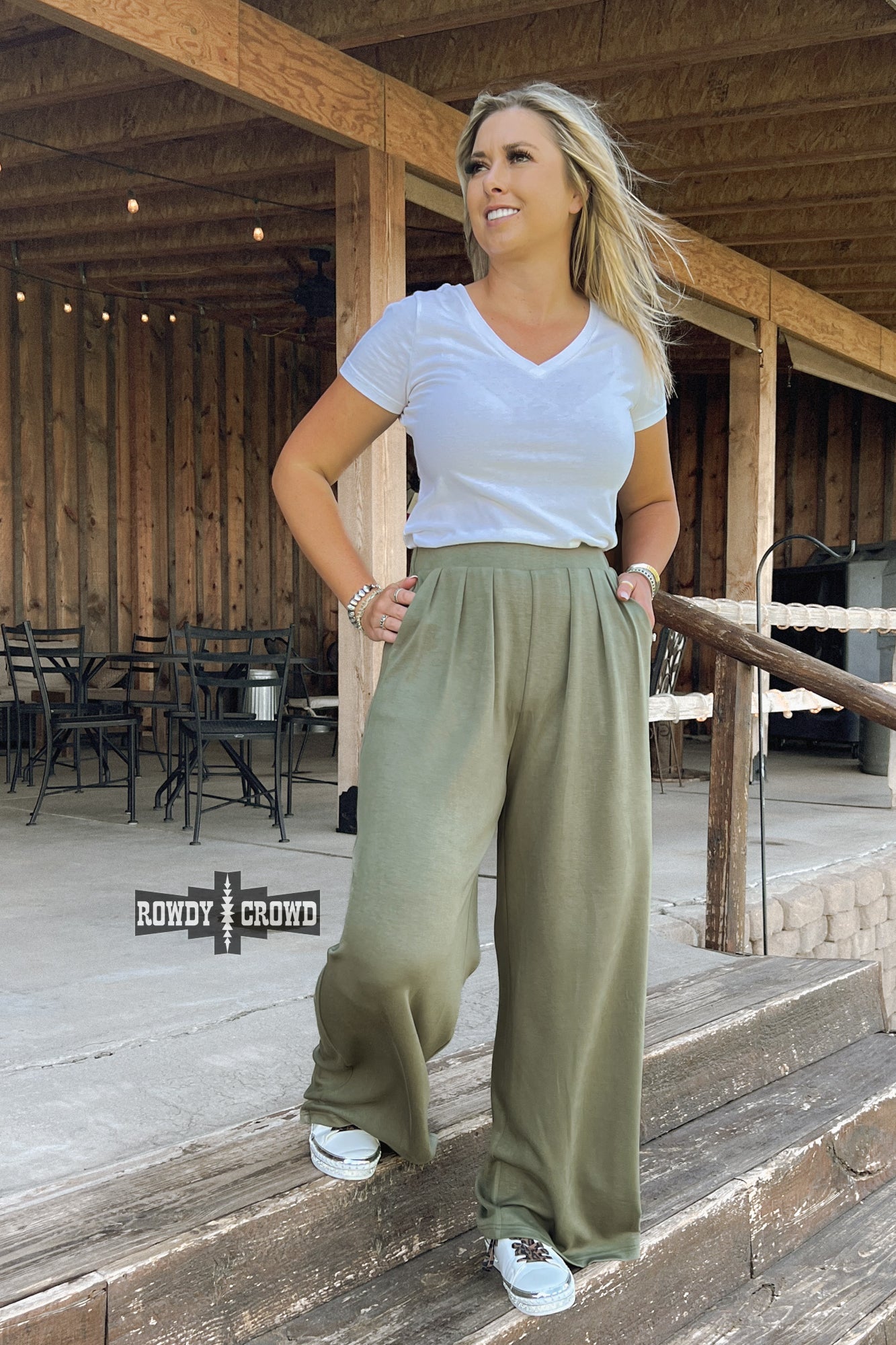 Texline Olive Trousers