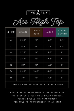 ACE HIGH TOP *MIDNIGHT [S/M/XL ONLY]