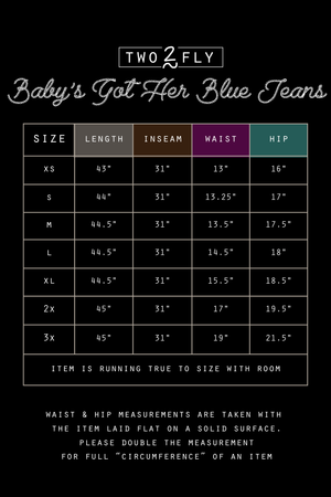 BABY'S GOT HER BLUE JEANS [XL - 3X]