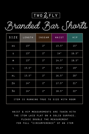 BRANDED BAR SHORTS