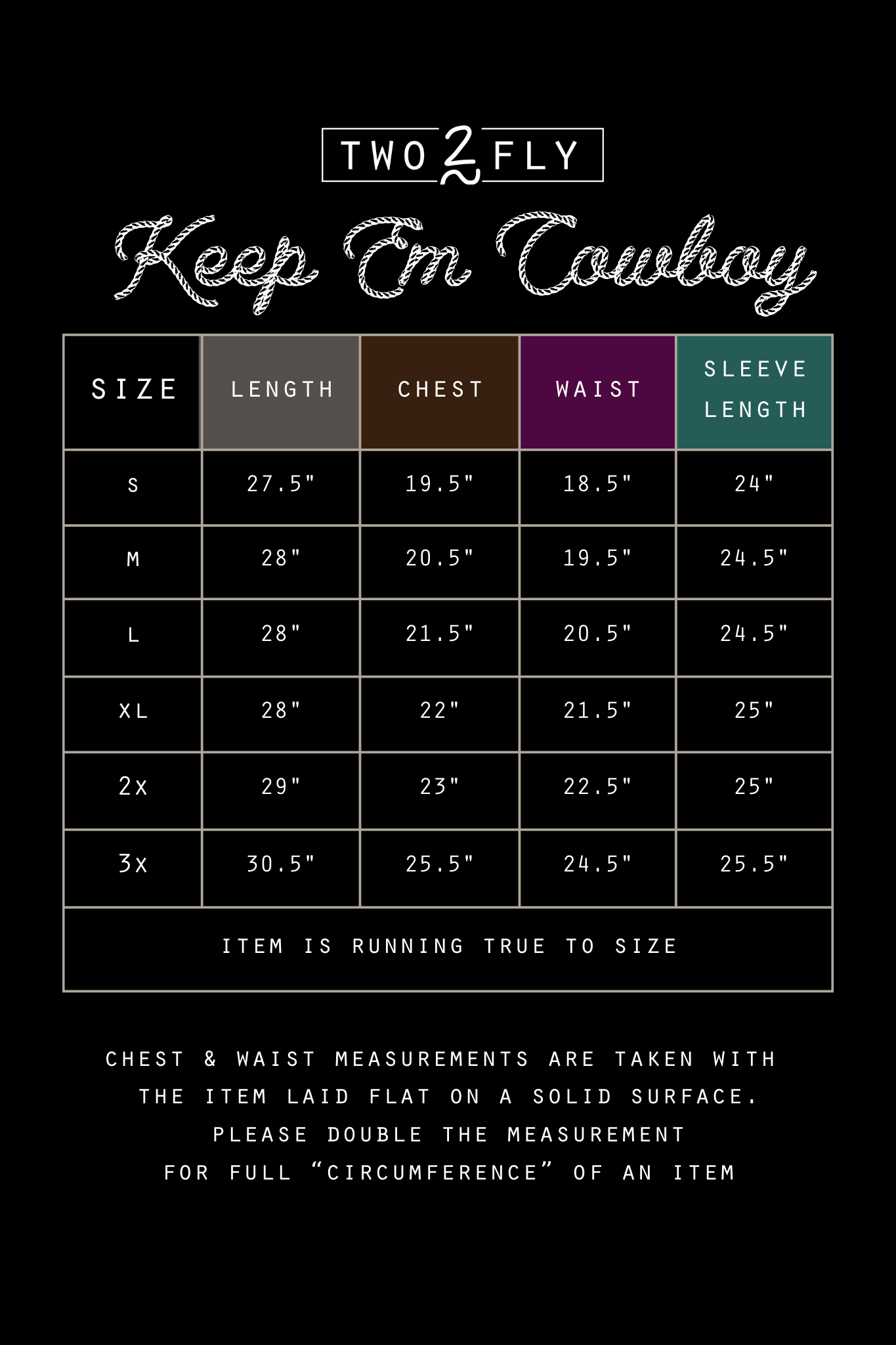 KEEP EM COWBOY *MIDNIGHT [MENS]